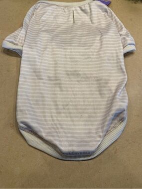 Boots & Barkley Dog Stripe Lightweight Sweatshirt Size Medium